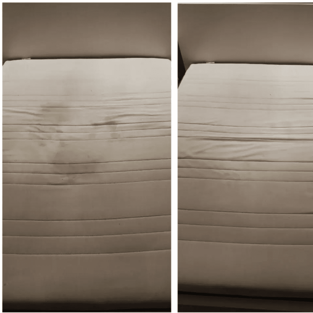 Nettoyage matelas avant après Choisy-le-Roi — DKP France
