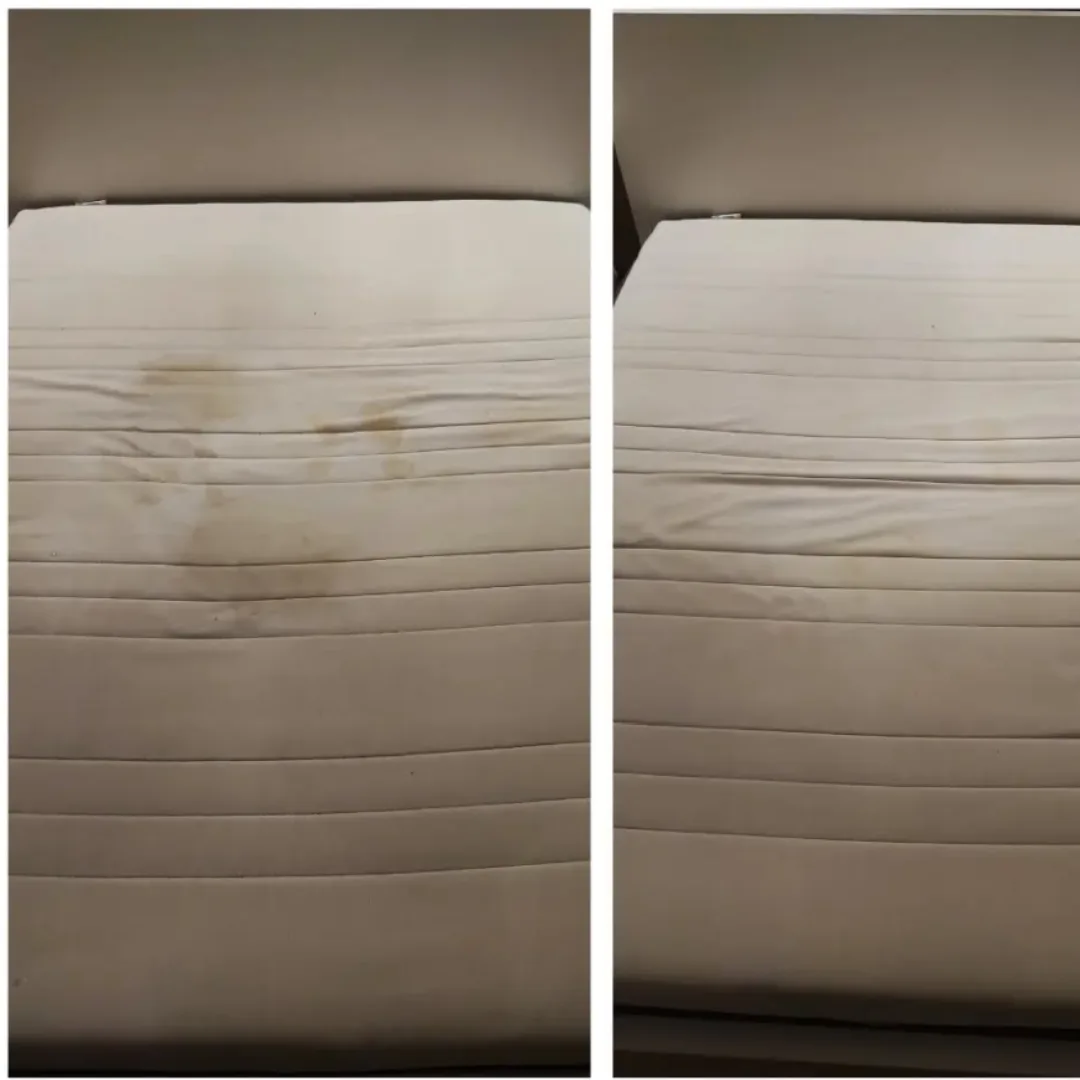 Nettoyage matelas avant après Choisy-le-Roi — DKP France