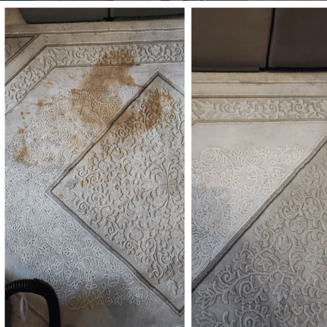 Nettoyage tapis avant après Val-de-Marne — DKP France