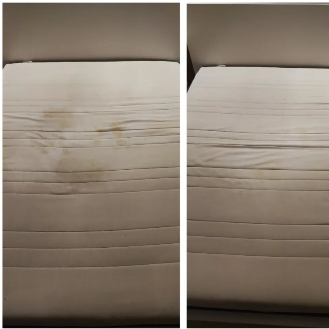 Matelas avec taches avant traitement DKP France Choisy-le-Roi